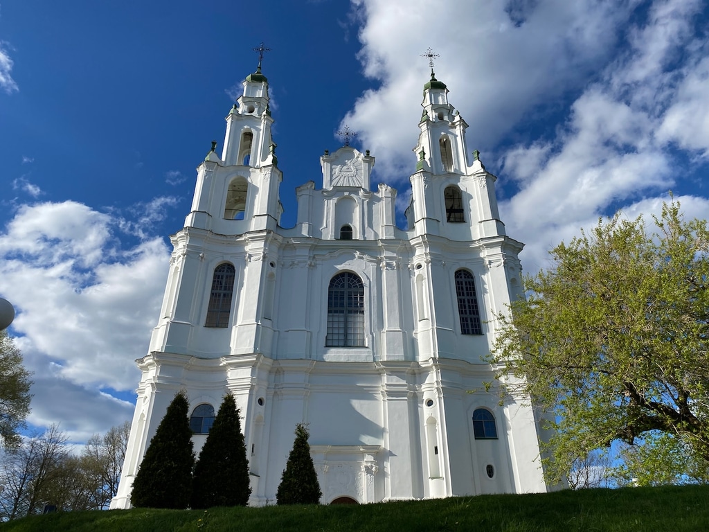 Фото Софийского собора в Полоцке реставрация